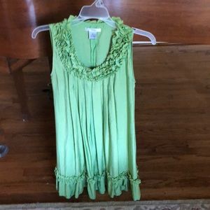 Green short sleeve dress 💚